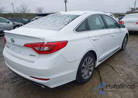 2016 Hyundai Sonata Sport from USA, damaged, VIN 5NPE34AF7GH268466